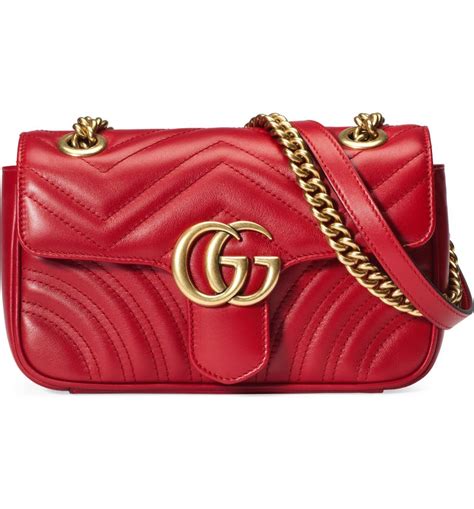 gucci white blue red bag|Gucci marmont shoulder bag red.